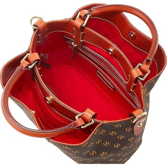 NWT Dooney & Bourke Women\'s Gretta Small Brenna Satchel Old Money Quiet Luxury